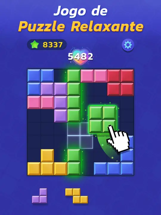 Captura de ecrã do jogo Block Blitz